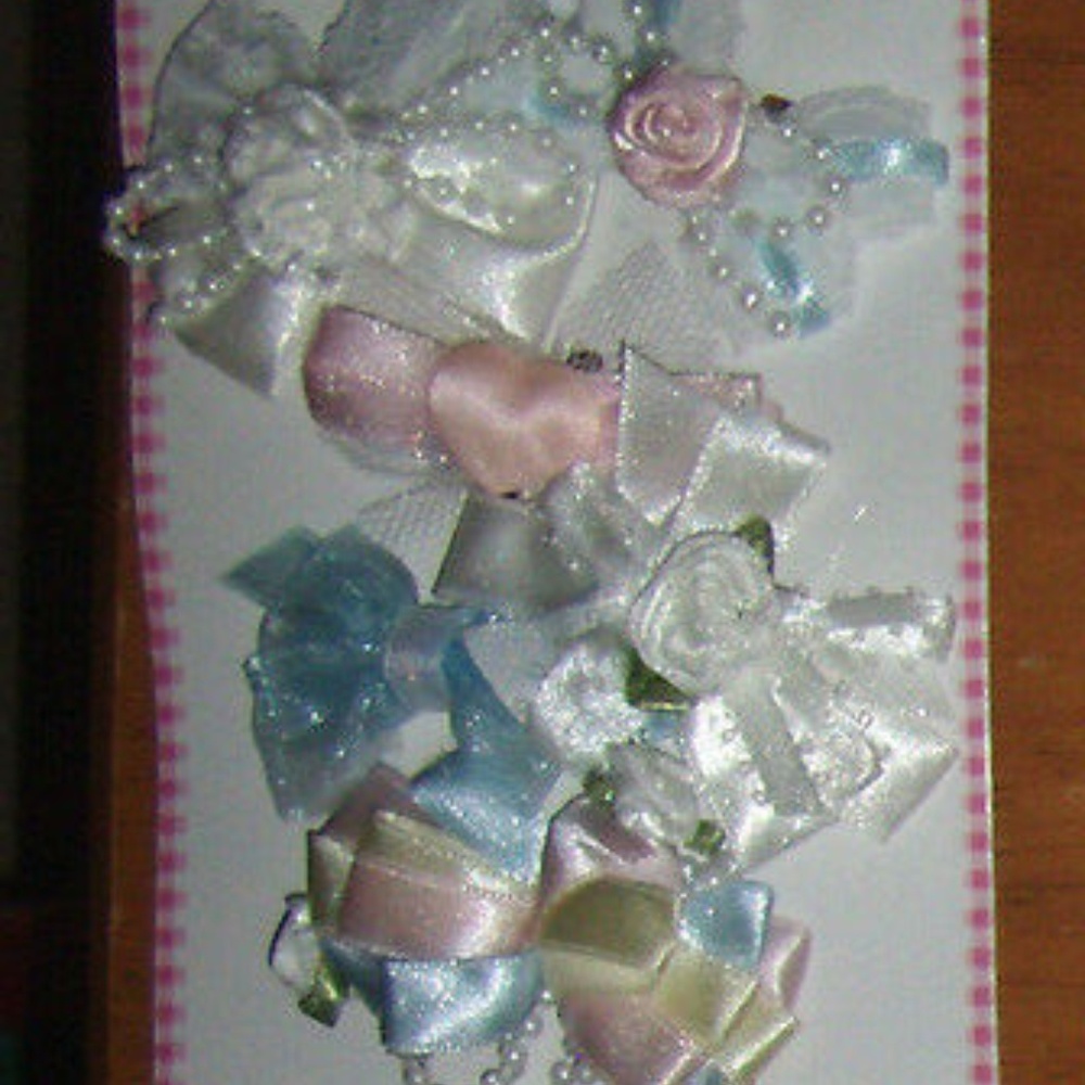 Vintage Beautiful 6 hair multi Color bows